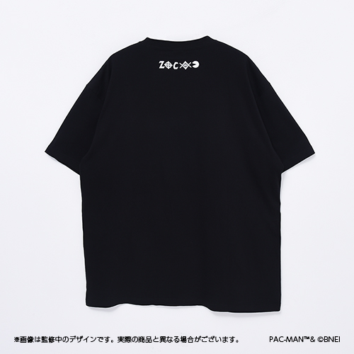 PAC-MAN×REFLEM feat.ZOC Tシャツ【藍染カレン】