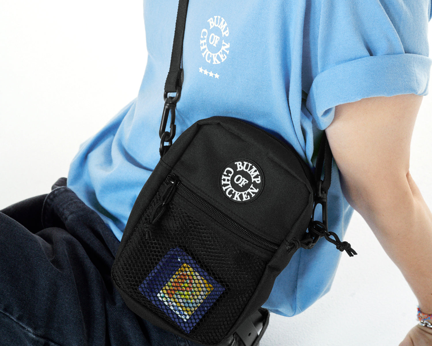 通販限定】Logo Shoulder Bag BLACK