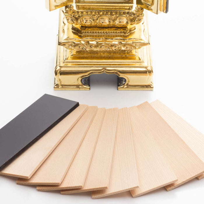 繰出位牌 雲二重回出 三方金 — 仏壇・仏具専門店 ぶつえいどう