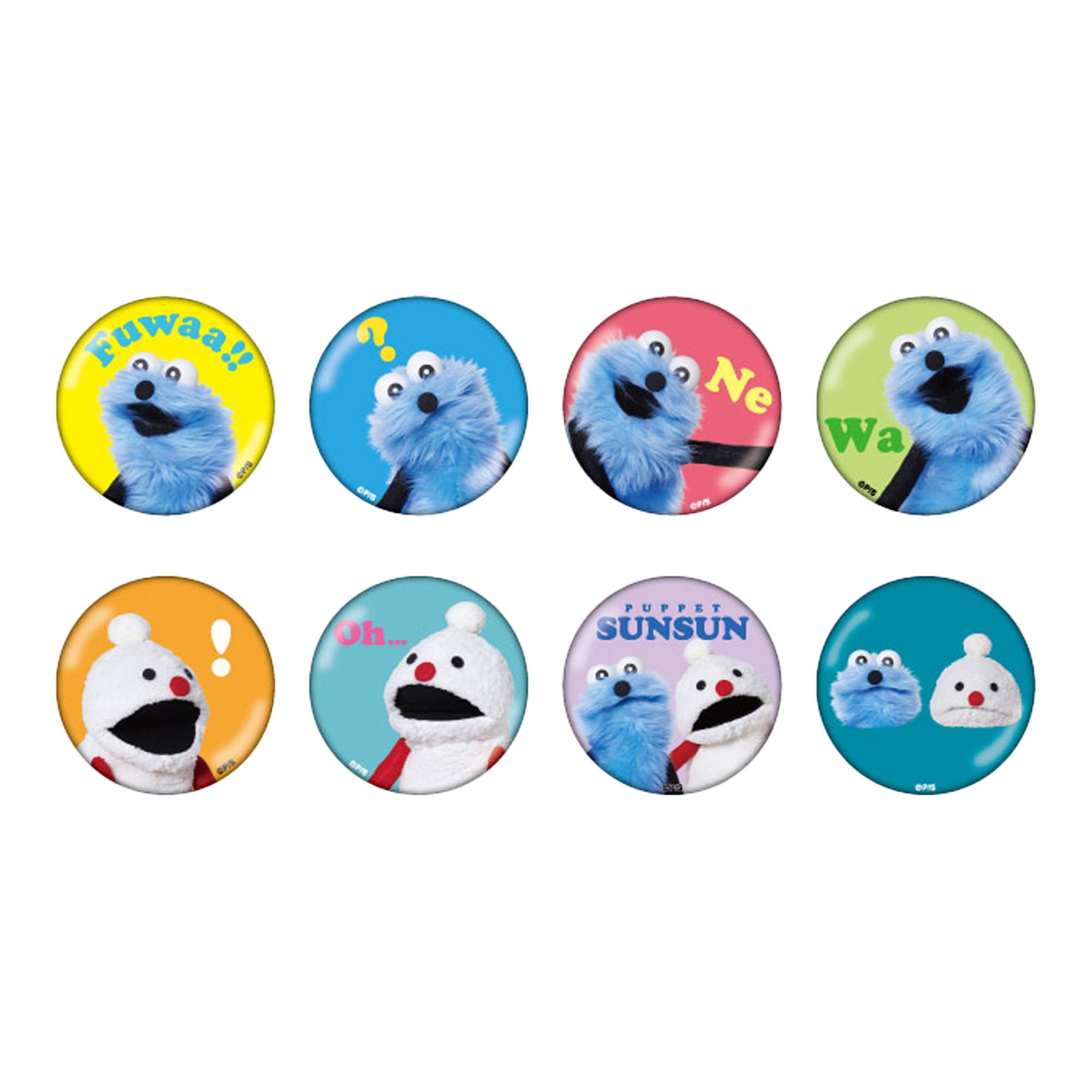 トレーディング表情缶バッチ（ランダム8種） – CHOCOLATE CHARACTER