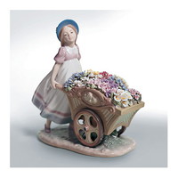 リヤドロ〉公園通りの花屋さん（台座付）｜近鉄百貨店ネットショップ