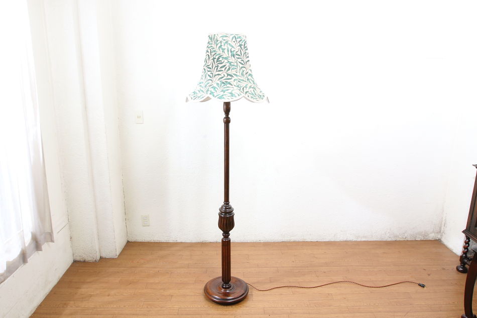 マホガニースタンドランプ｜アンティーク家具・照明の専門店｜デニム