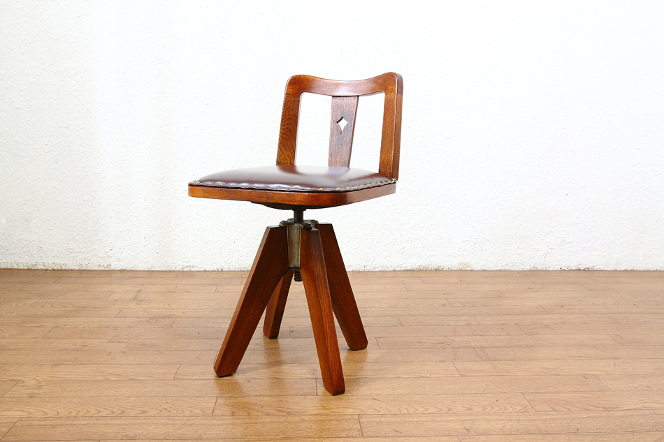 和骨董WA-COTTOO 大正ロマンTAISHO-ROMANスタイル オフィスチェア