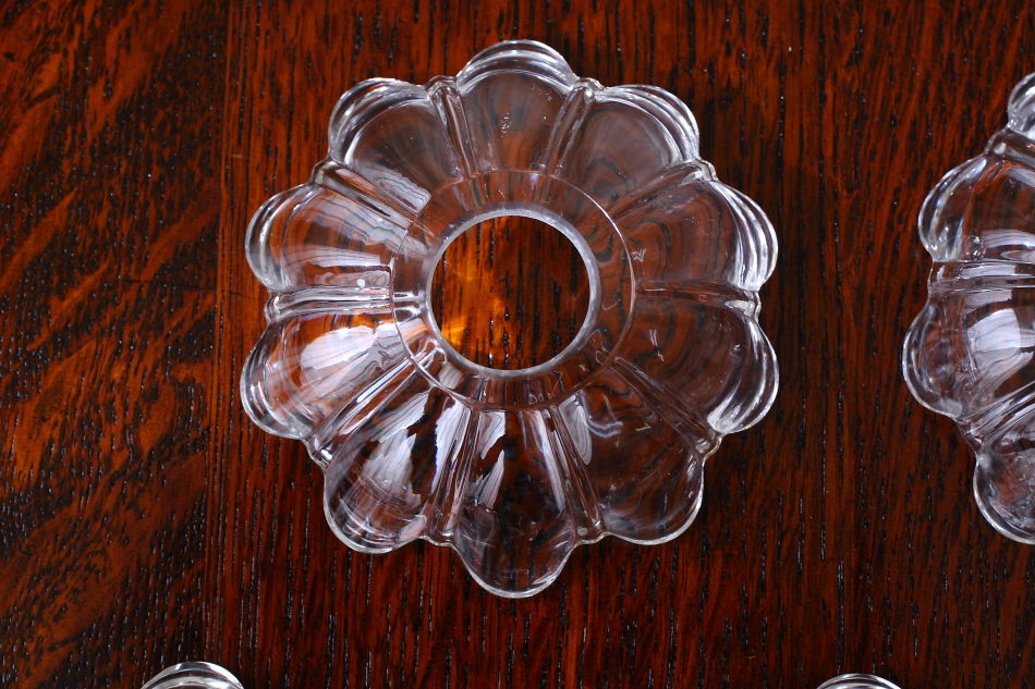 オールドバカラBACCARAT クリスタル ディッシュペンダントランプ