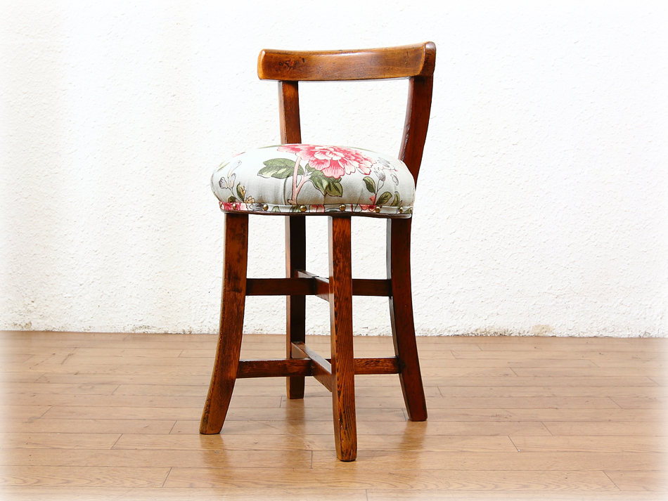 TAISHO大正ロマン 背付きローバック MARUISU丸椅子スツール