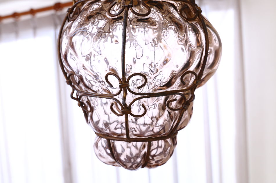 ムラーノガラス ペンダントホールランプ｜アンティーク家具・照明の
