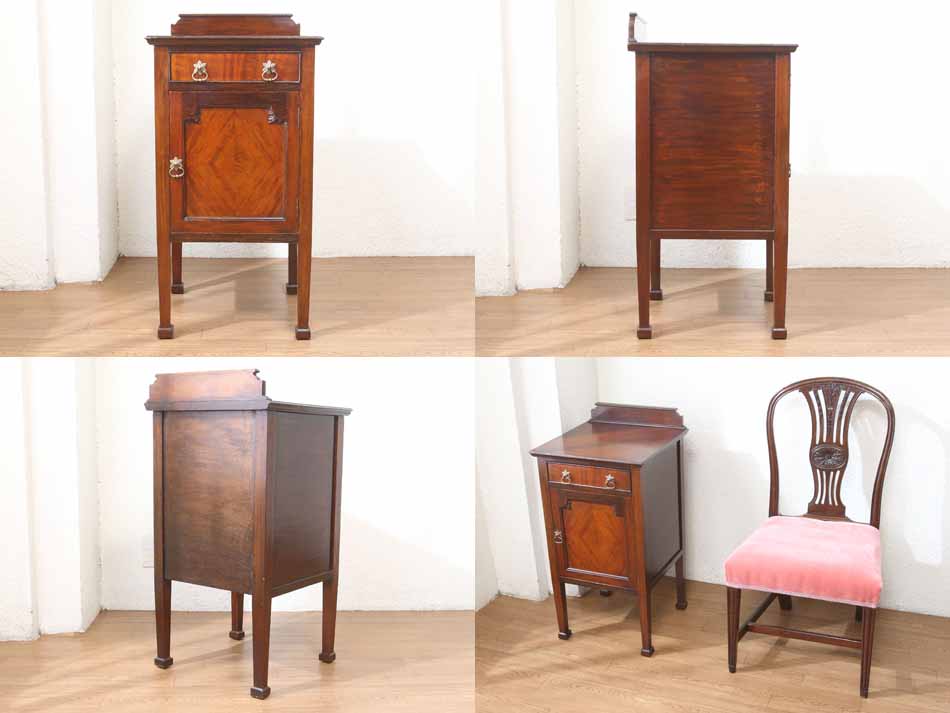 マホガニー ベッドサイドチェスト｜アンティーク家具・照明の専門店