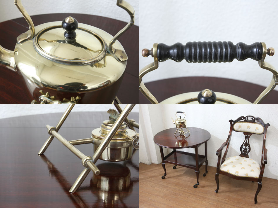 ヴィクトリアン スピリットケトル バーナーズスタンドセットA