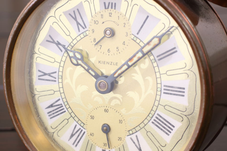 キンツレKIENZLE オールドアラームクロック｜アンティーク家具・照明の