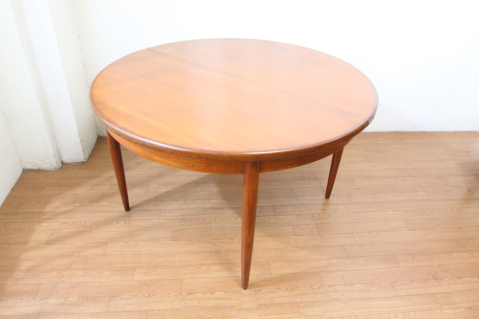 ジープランG-PLAN ラウンドエクステンションテーブル｜アンティーク