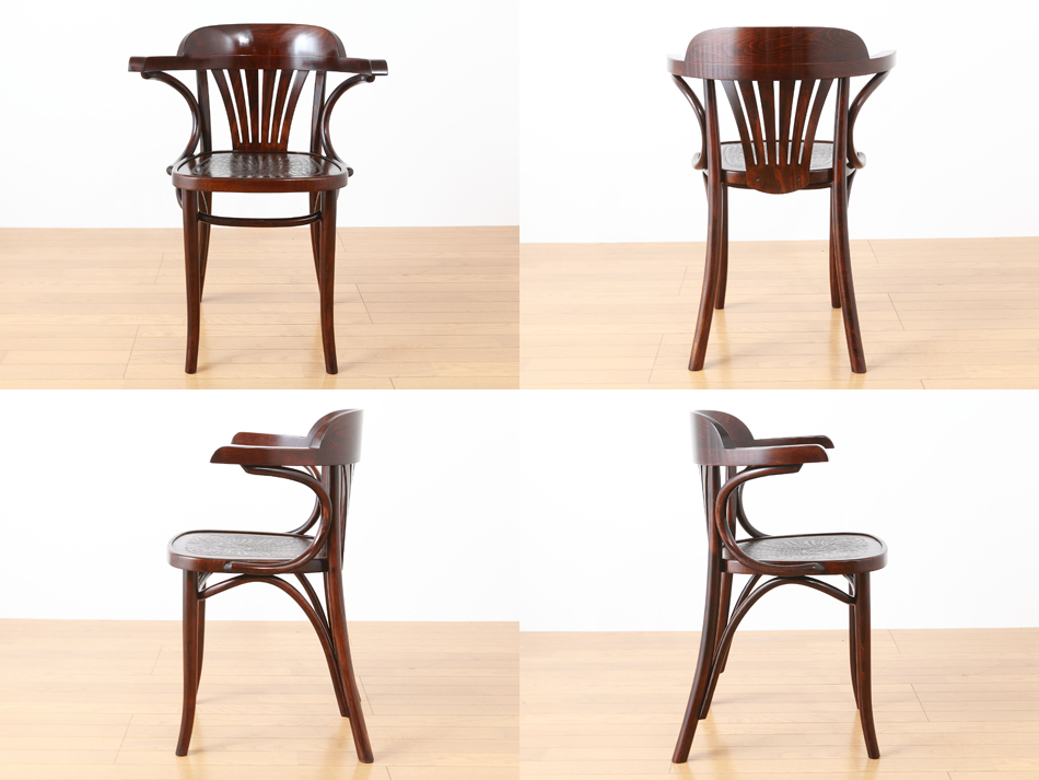 ファーメグFAMEG ベントウッドアームチェア No6023 / アンティーク