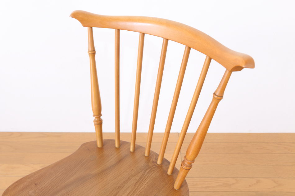 アーコール ERCOL No714 ファンバックFan-Backチェア/ブルーラベル 4脚