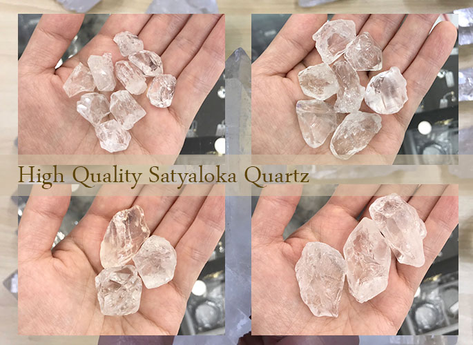 南インド産サチャロカ・クォーツ（ハイグレード版） ～ 吉祥寺の天然石