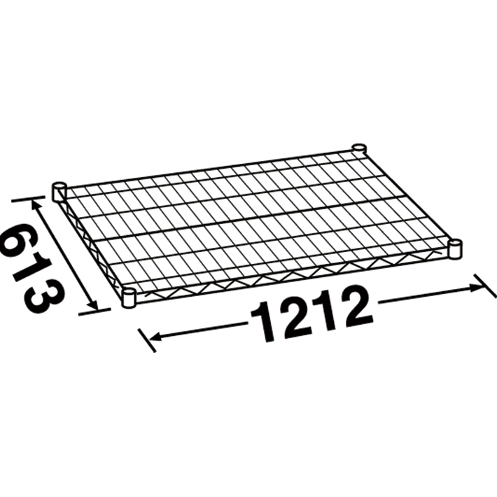 エレクターシェルフ スーパーシリーズ ステンレスワイヤーシェルフ