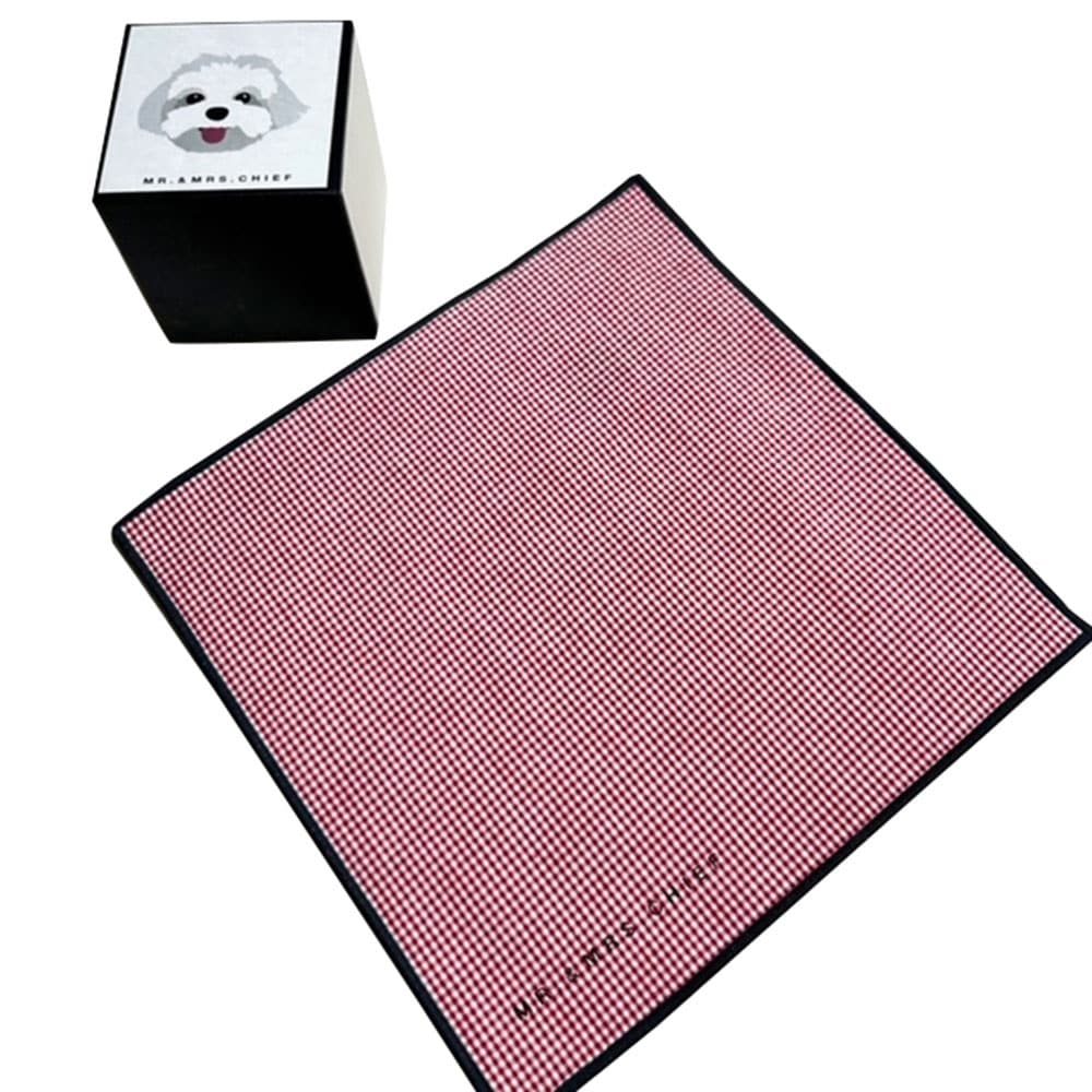 ハンカチ INUシリーズ マルチーズ: ファッション・ビューティー雑貨