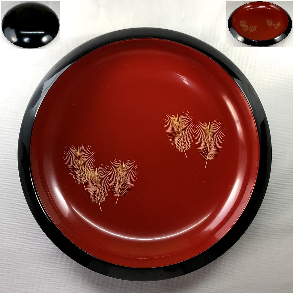 輪島塗沈金松葉菓子鉢 | 和食器リサイクル通販専門店フリマート