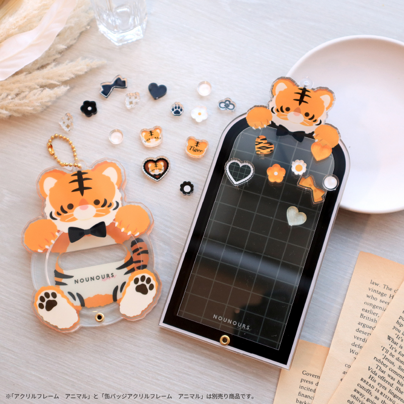 缶バッジアクリルフレーム アニマル とら| FUKUYA ONLINE フクヤオンライン