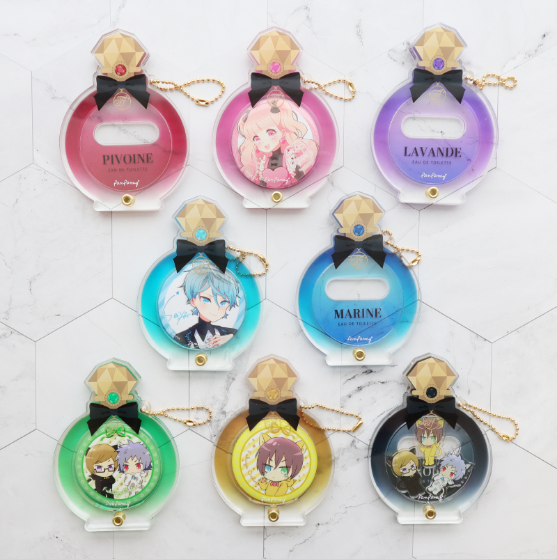 缶バッジアクリルフレーム パフューム パープル| FUKUYA ONLINE フクヤ