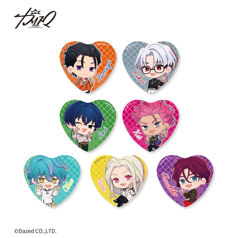 カリスマ×fanfancy+ ハート缶バッジ| FUKUYA ONLINE フクヤオンライン