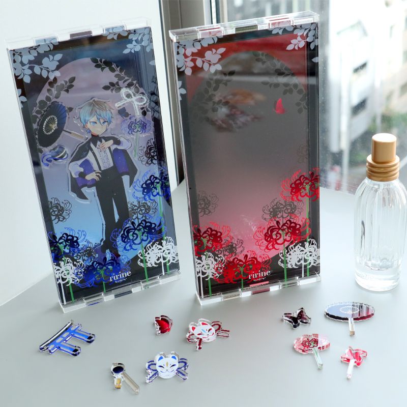 彼岸花アクリルフレーム 京紫| FUKUYA ONLINE フクヤオンライン