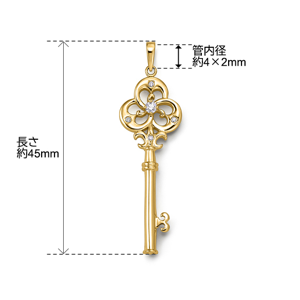 K18イエローゴールド ダイヤモンド ペンダントトップ | 高品質 金