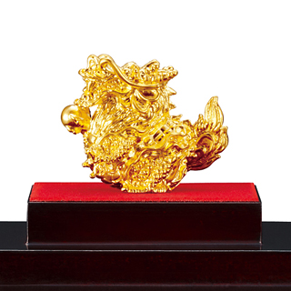 純金置物 十二支 「辰」 ＜大淵光則原型作＞ | 高品質 金・プラチナ