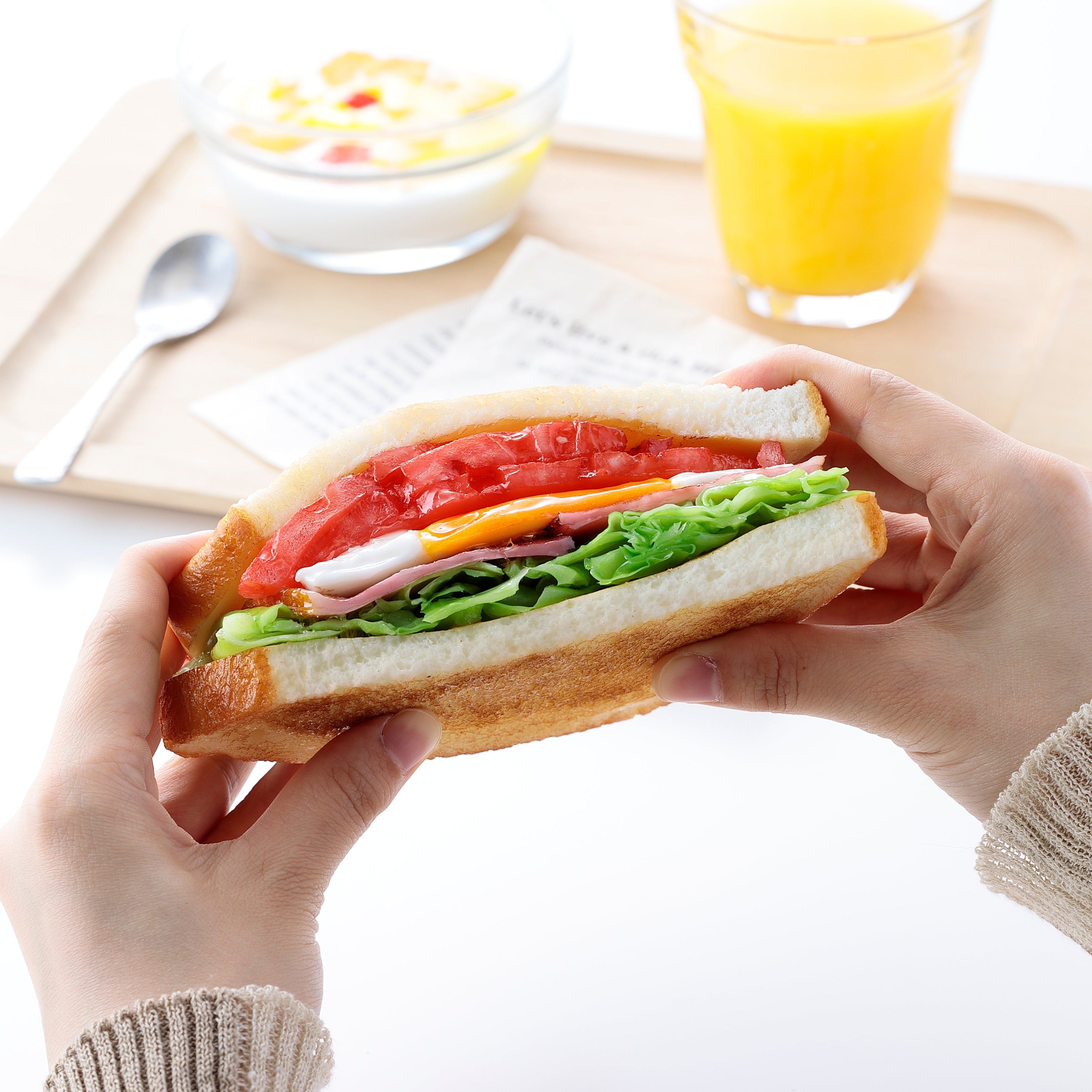 元祖食品サンプル屋「ホットサンド」