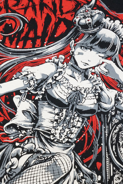 BAND-MAID Brand New MAID Tシャツ KagaMI Design A Red / Gray (World