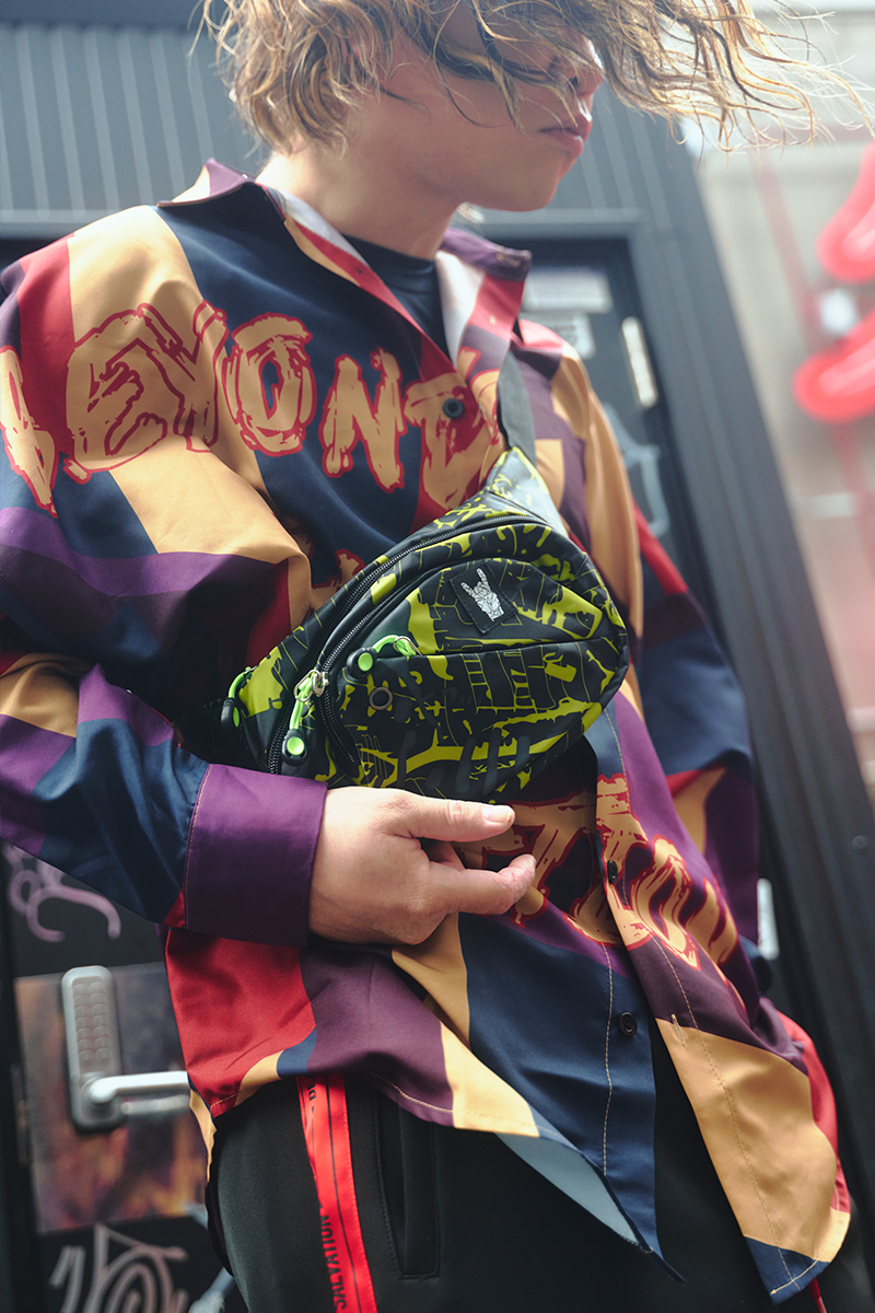 タラチオ×PSYCHO NATION×GEKIROCK CLOTHINGコラボ・バッグ / ロック