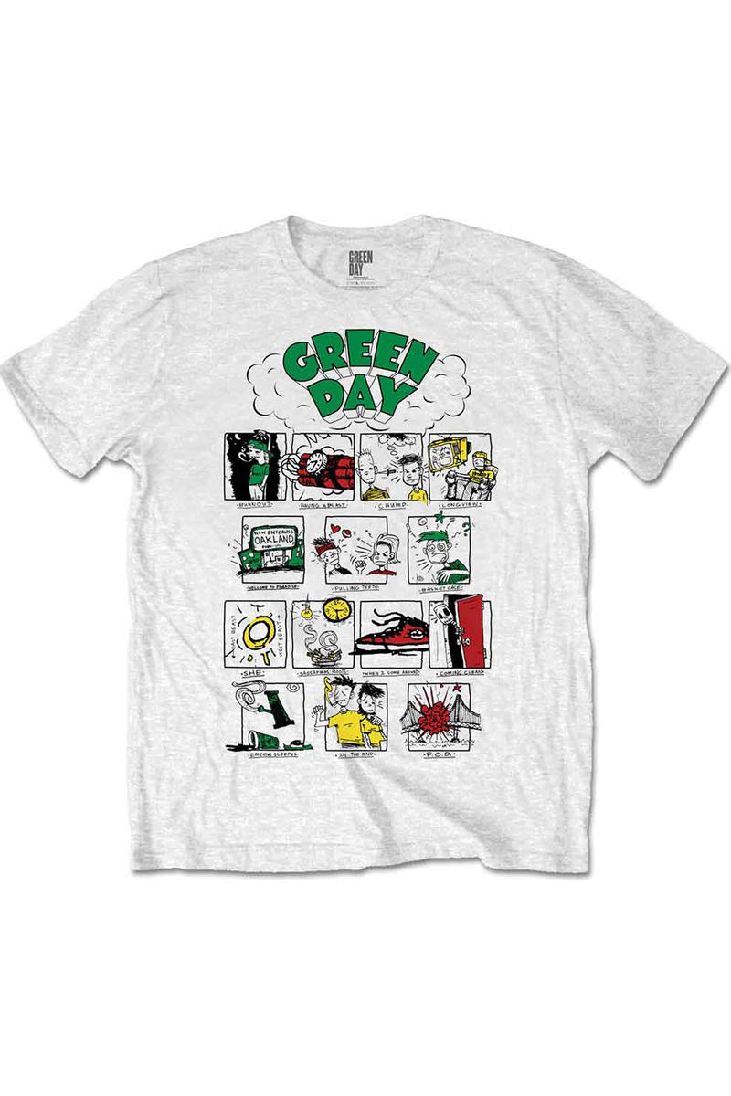 GREEN DAY バンドTシャツ ユニセックス : DOOKIE RRHOF / ロック