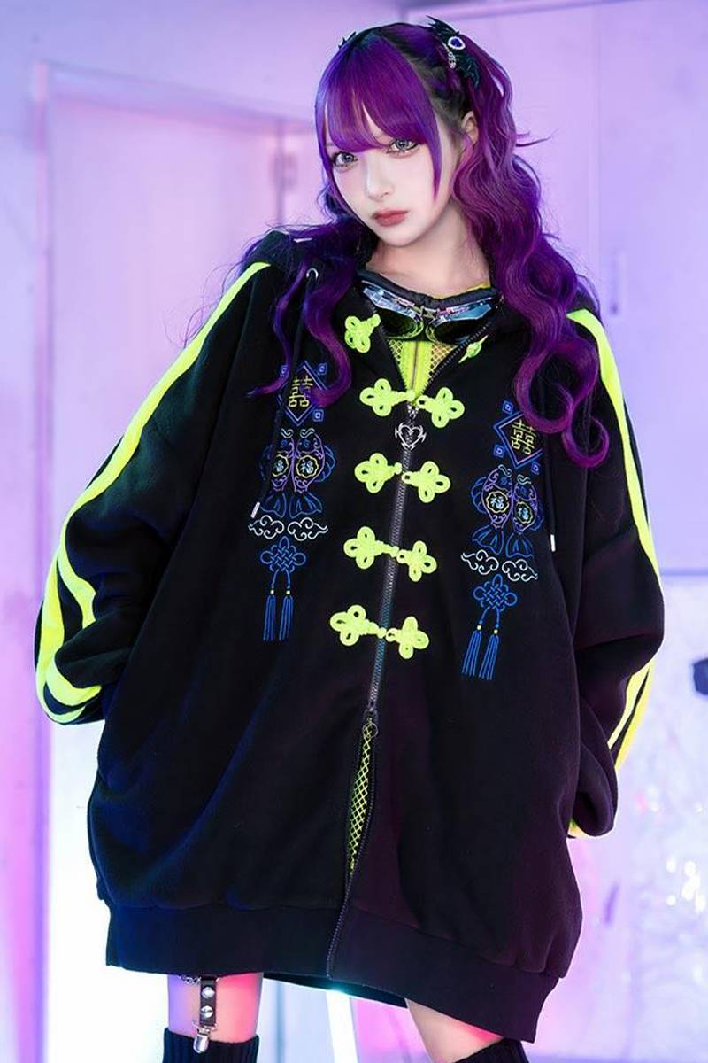 マドメド 那月邪夢 QOOZA コラボパーカー マドメド 那月邪夢 QOOZA