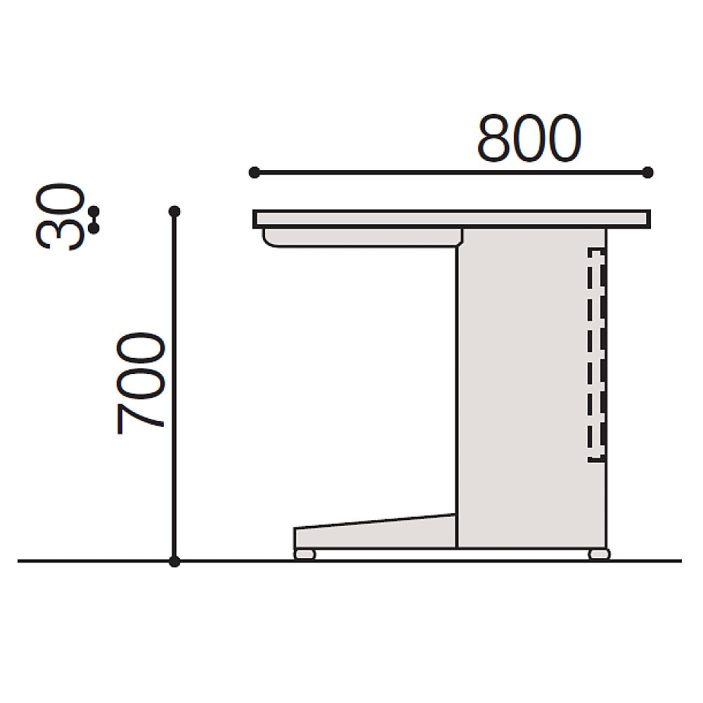 CZ平机 CZN-148HA-W9W9｜オフィスデスク｜イトーキ公式オンラインショップ