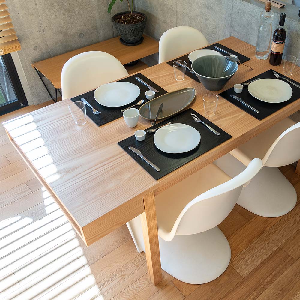 akel; DINING TABLE（ アケルダイニングテーブル）YAK-DT1550-NA