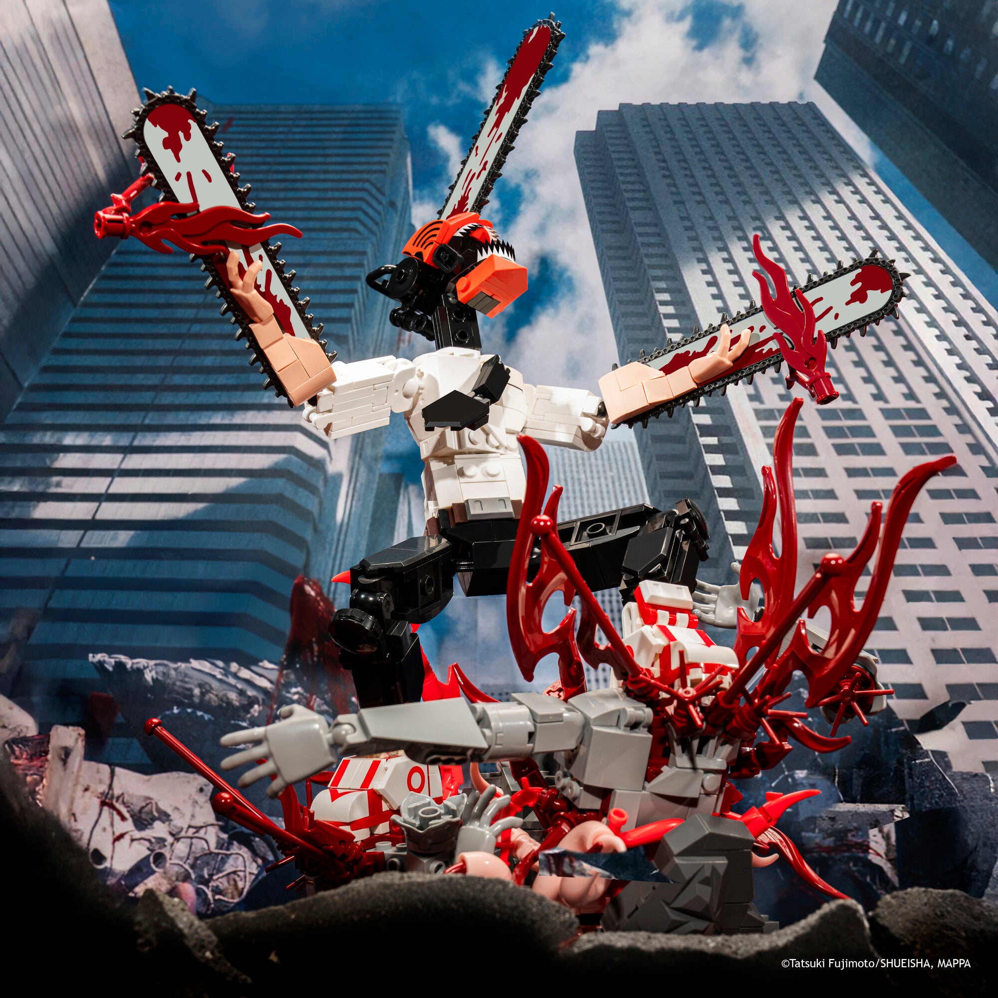 Deluxe Chainsaw Man Building Set - Online Exclusive | Jazwares Vault