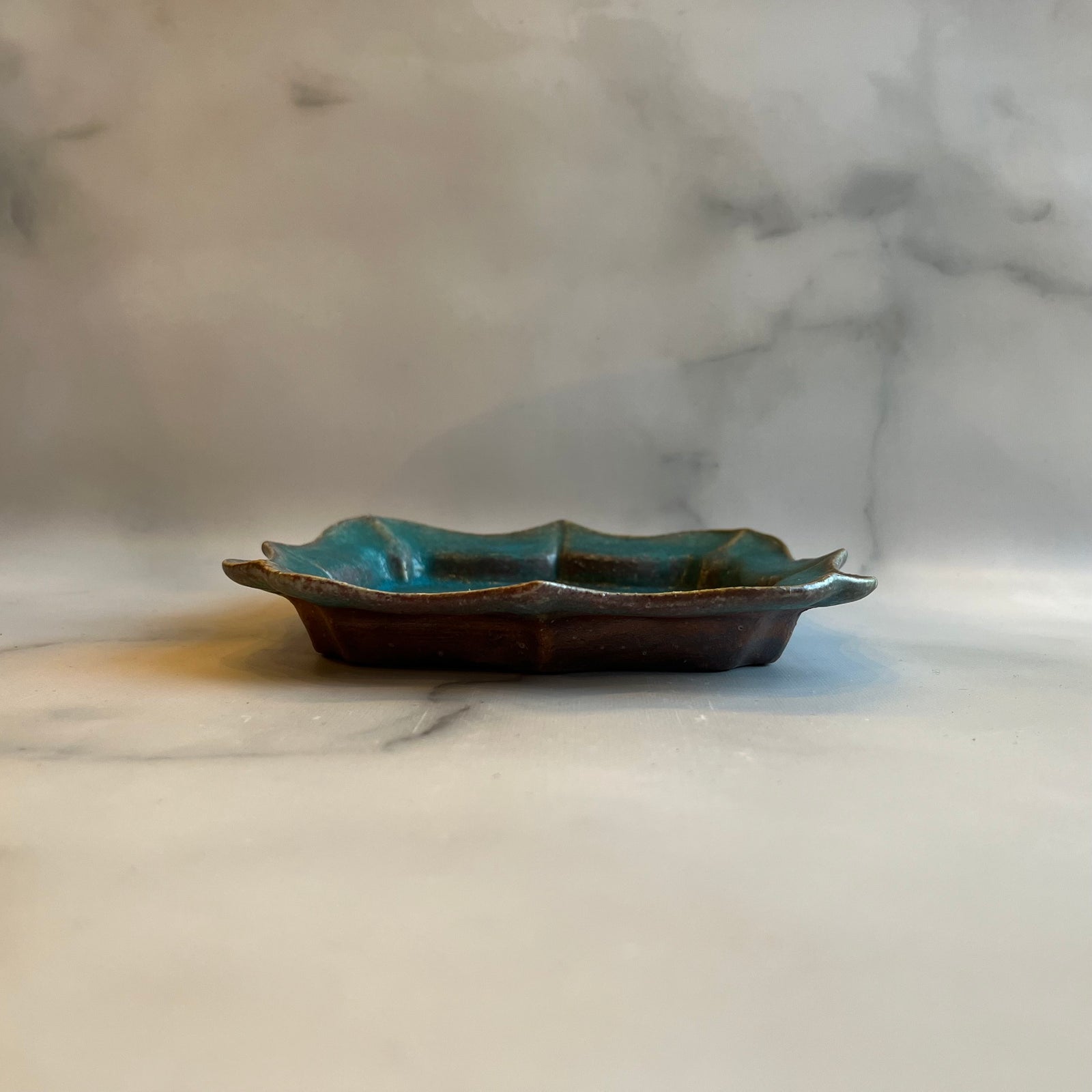 4トンガリ M 青｜藤原純（信楽焼 陶器） – nokaze｜陶器、和食器