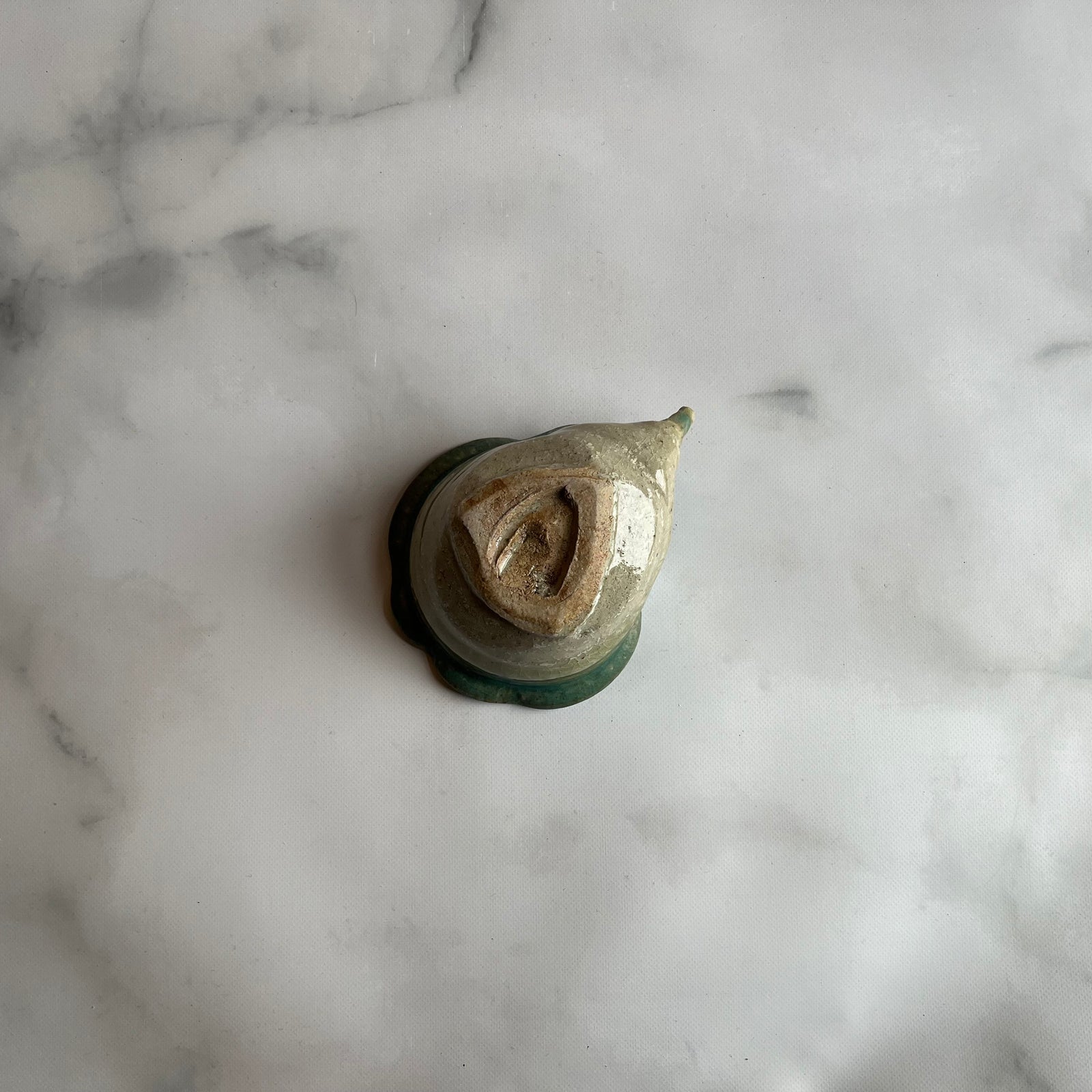 洋ナシ鉢 S 青｜藤原純（信楽焼 陶器） – nokaze｜陶器、和食器