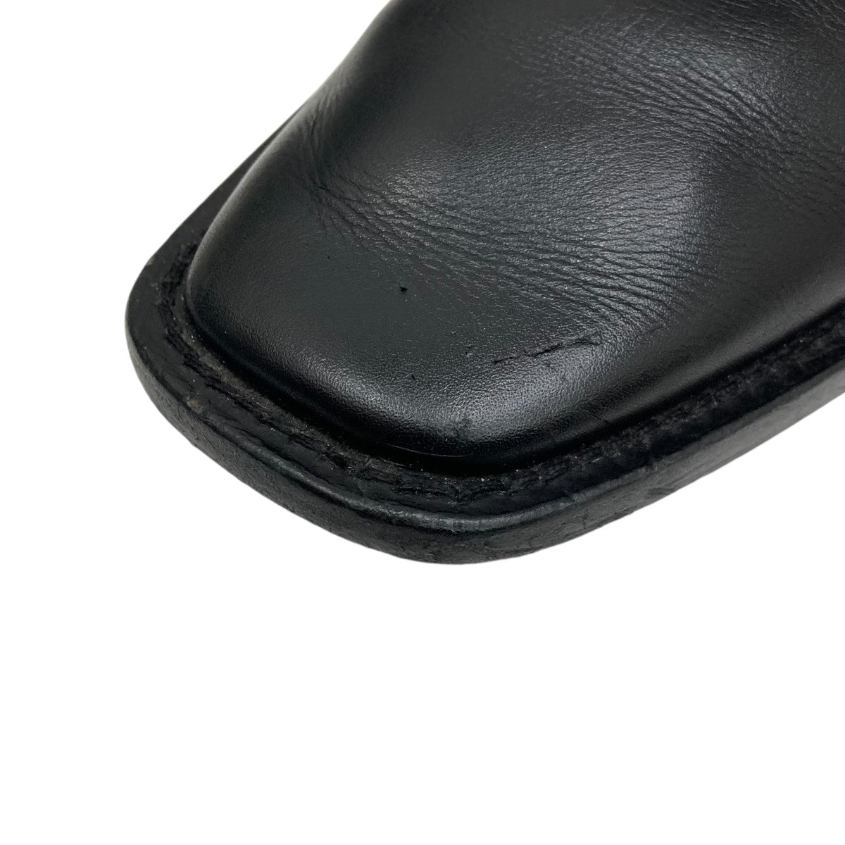 BALENCIAGA(バレンシアガ) レザーブーツ616349 616349 ブラック サイズ