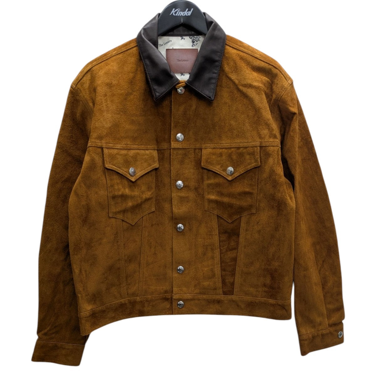 The Letters(ザレターズ) 25SSTRUCKER JACKET -HORSE SUEDE