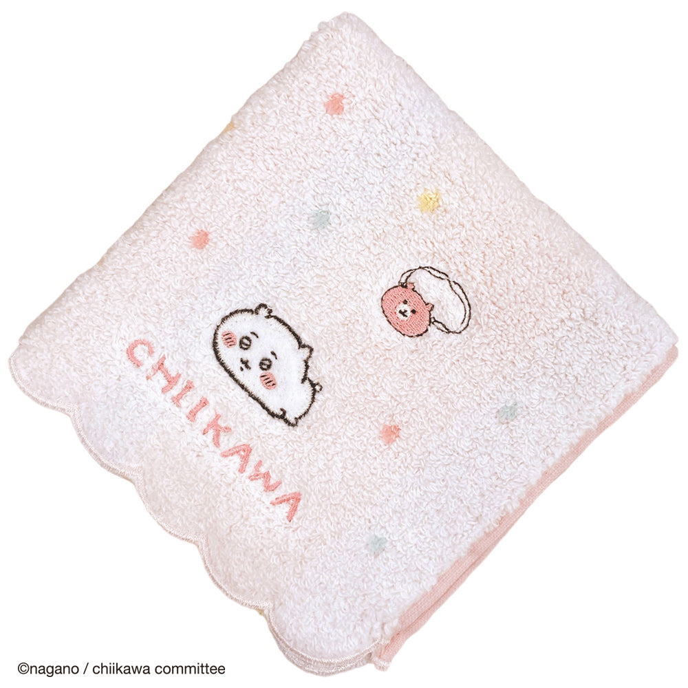 ミニタオル ドット #271a ピンク – INTERMODE KAWABE