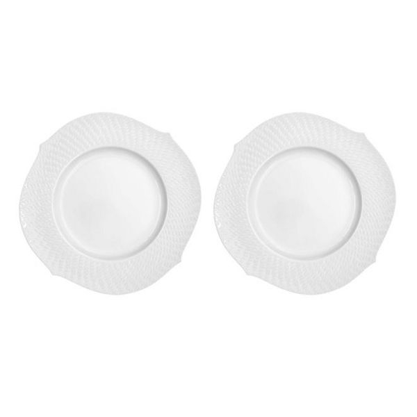 マイセン]波の戯れ ホワイト ペアケーキプレート - 京王ネット