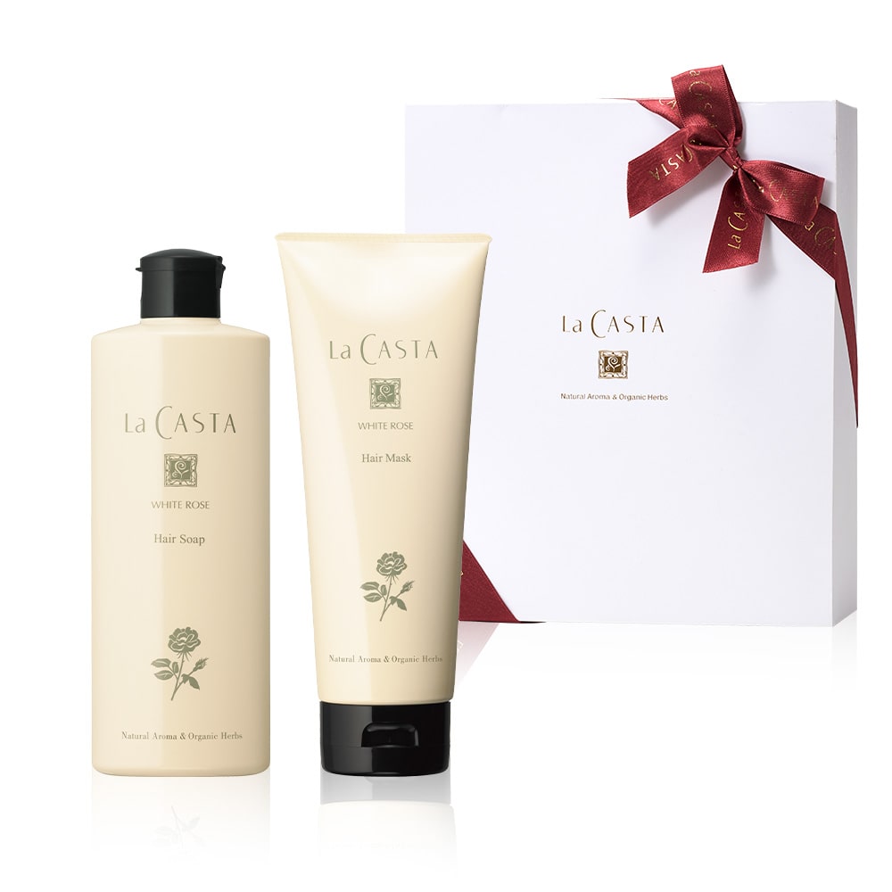 ラ・カスタ ヘアケアセット ホワイトローズ ＜ギフト＞ | ラ・カスタ
