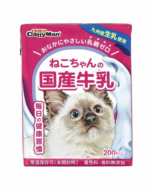 ドギーマンハヤシ ねこちゃんの国産牛乳 200ml（49195231）｜猫フード