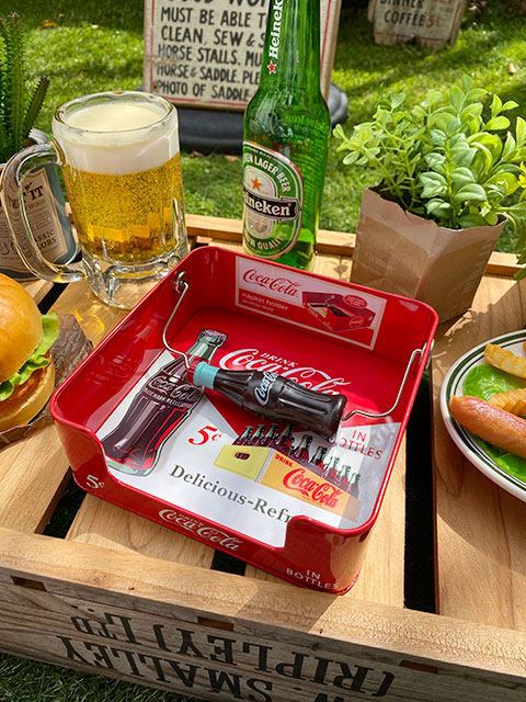 楽天市場】コカ・コーラブランド 6パックナプキンホルダー アメリカン