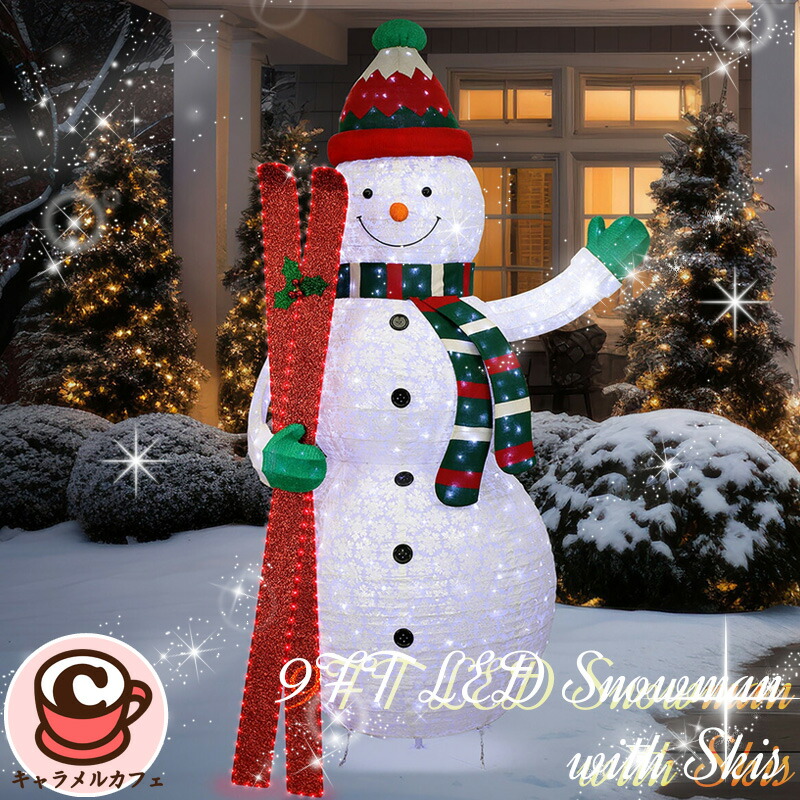 楽天市場】【送料無料】ポップアップスノーマン ファミリー 4体セット