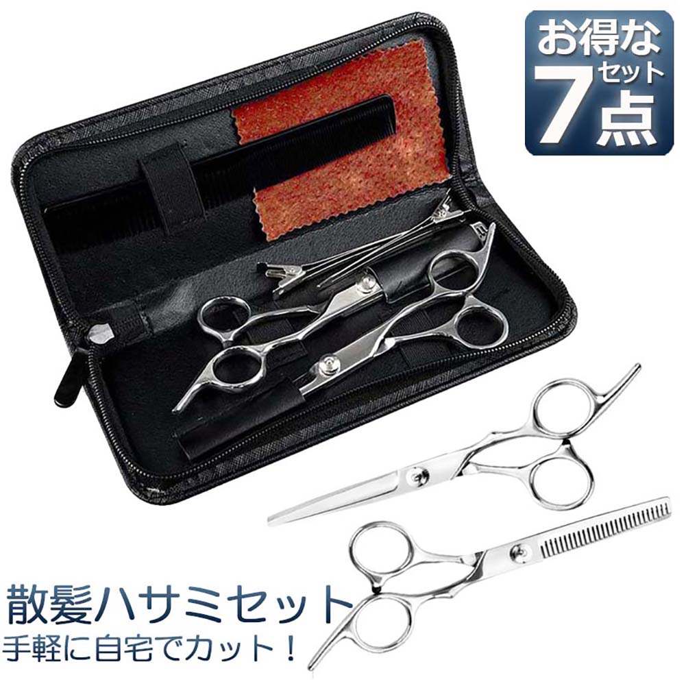 楽天市場】散髪 ヘアカット はさみ セット ステンレス製 セルフ ヘア