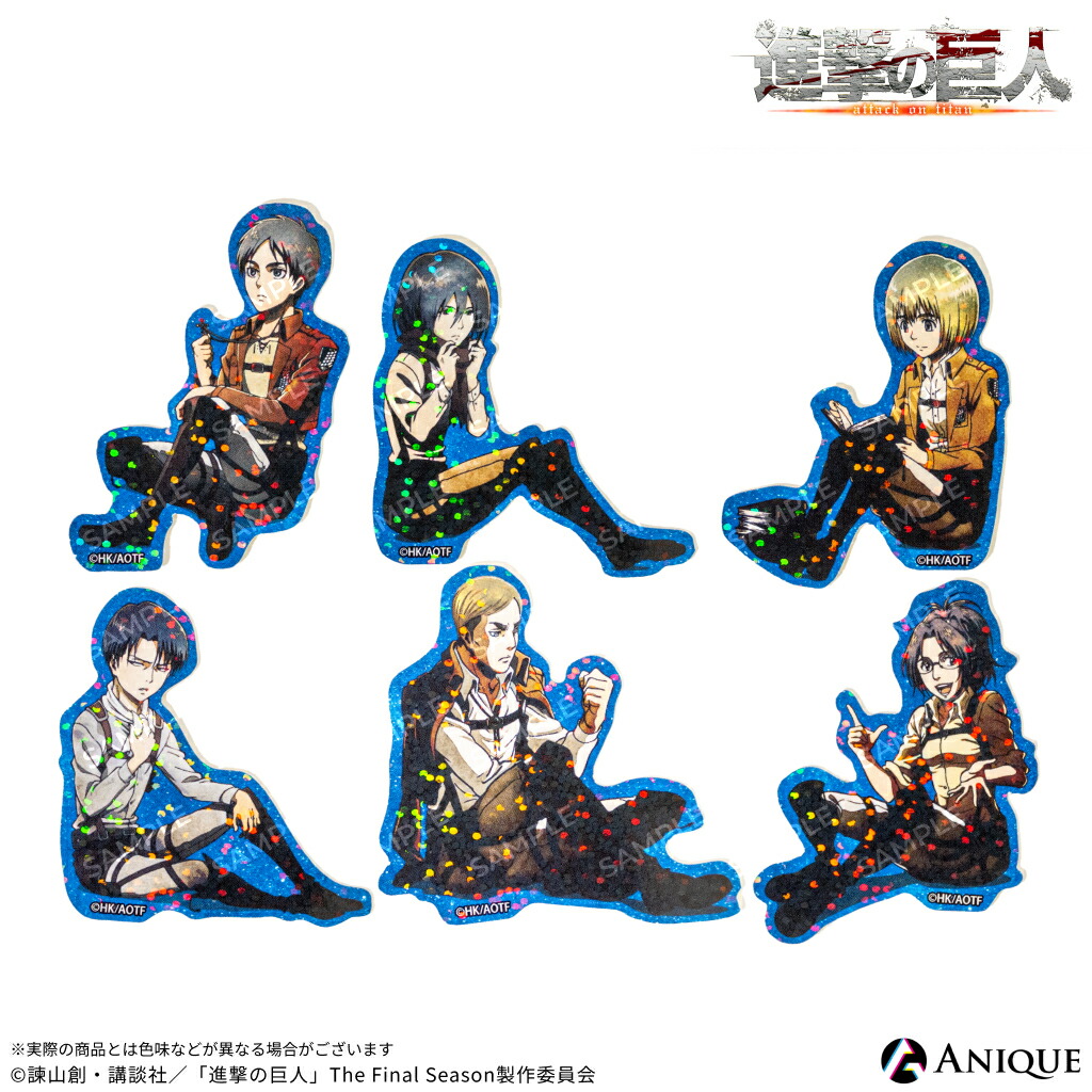 楽天市場】【売り切れ】進撃の巨人 リヴァイ ホログラムビッグ缶バッジ