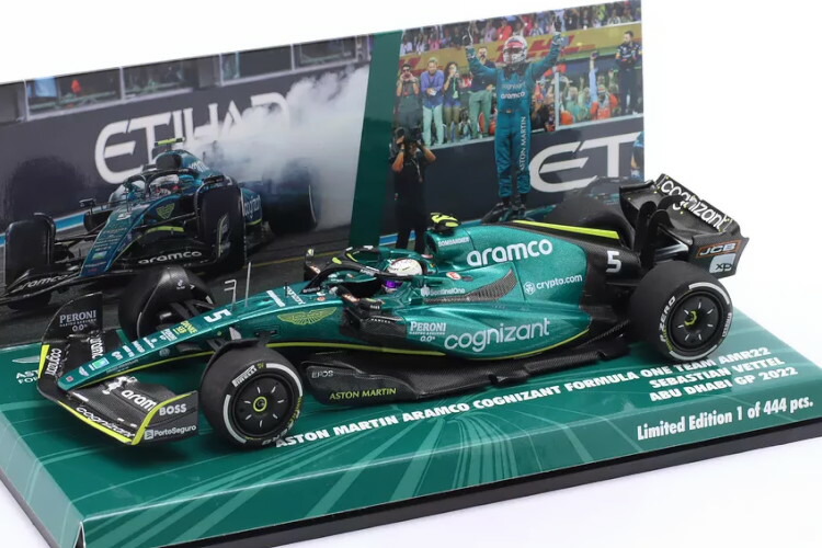 楽天市場】ミニチャンプス 1/43 セバスチャン・ベッテル アストン