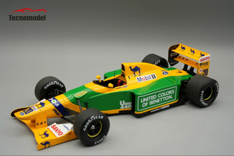楽天市場】テクノモデル 1/18 ベネトン F1 B192 フォード #19 優勝