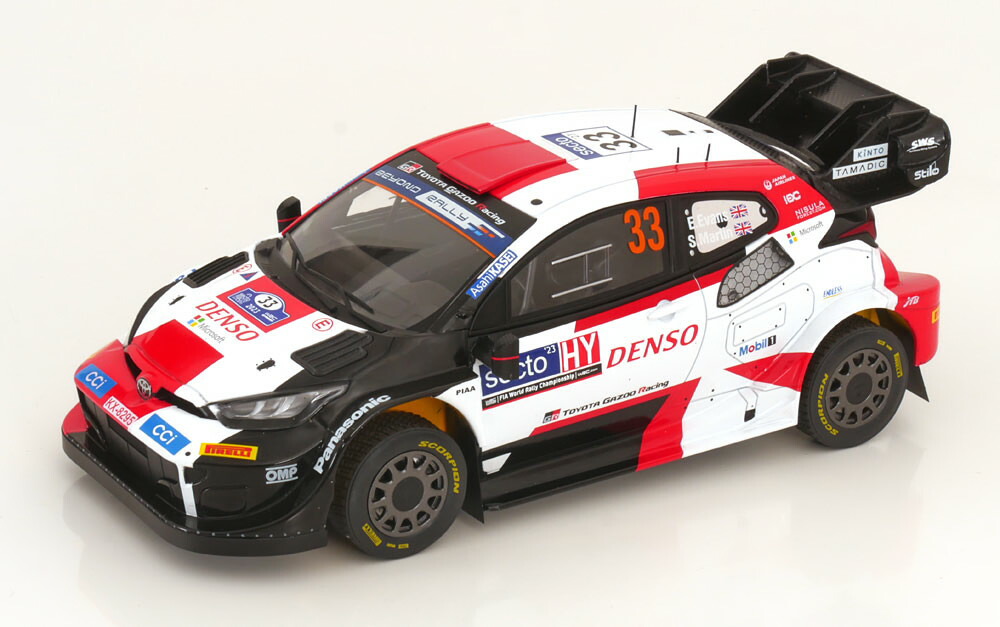 楽天市場】イクソ 1/18 トヨタ GRヤリス ラリー1 優勝 ラリー
