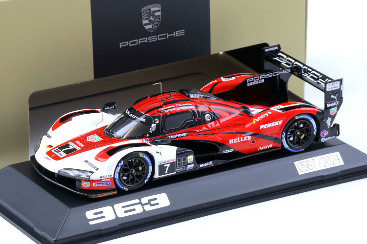楽天市場】スパーク 1/43 ポルシェ 963 #7 デイトナ24時間レース 2023